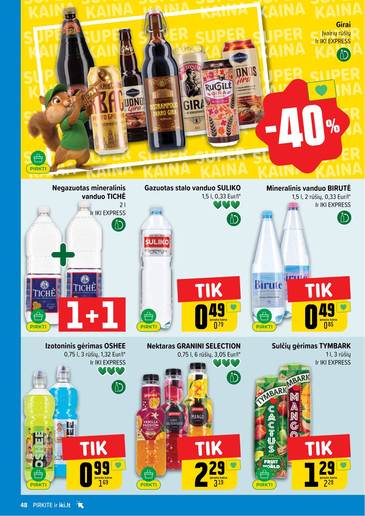 Iki - IKI akcijų leidinys 48 puslapis