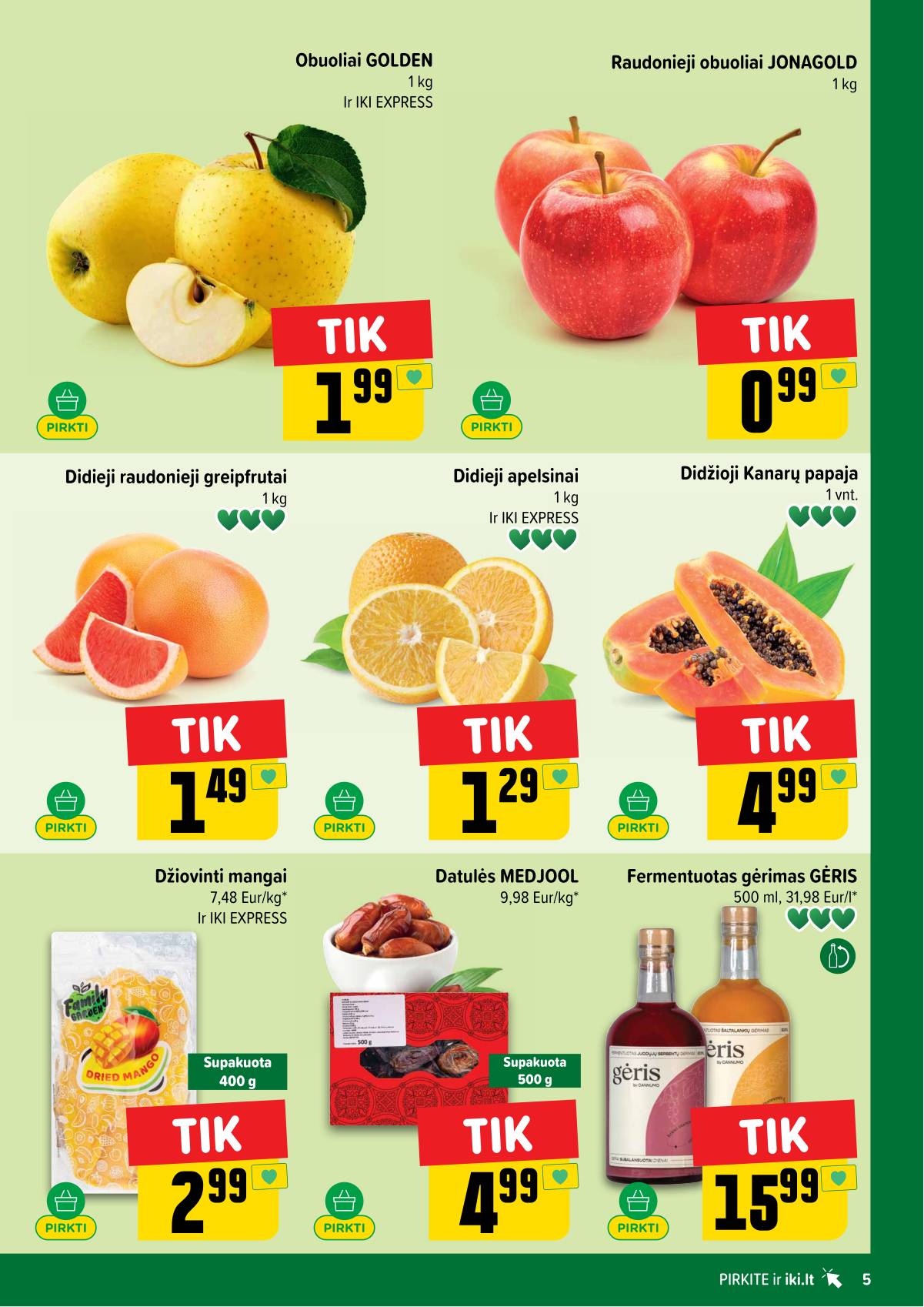 Iki - IKI akcijų leidinys 5 puslapis