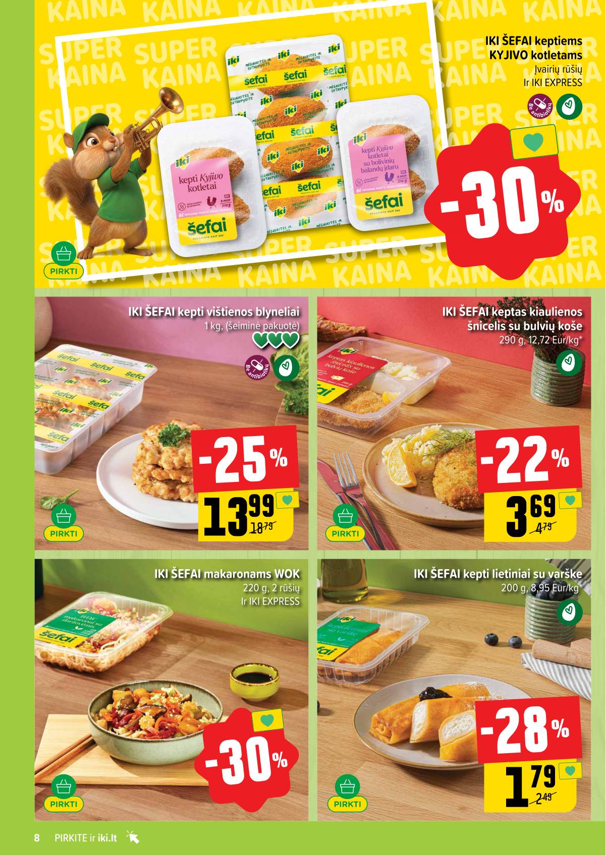 Iki - IKI akcijų leidinys 8 puslapis