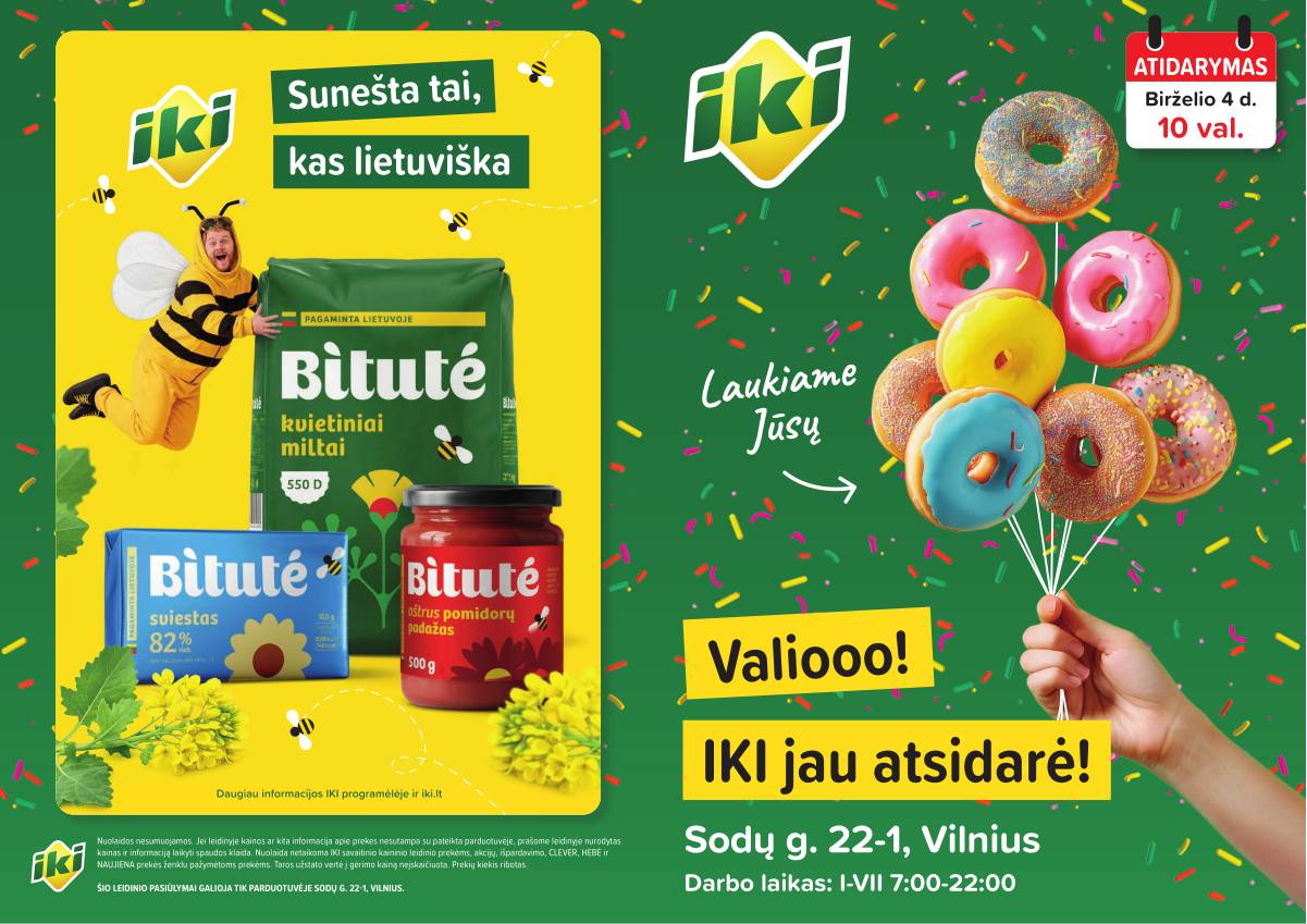 Iki - Specialūs pasiūlymai IKI Stotis parduotuvės klientams 1 puslapis