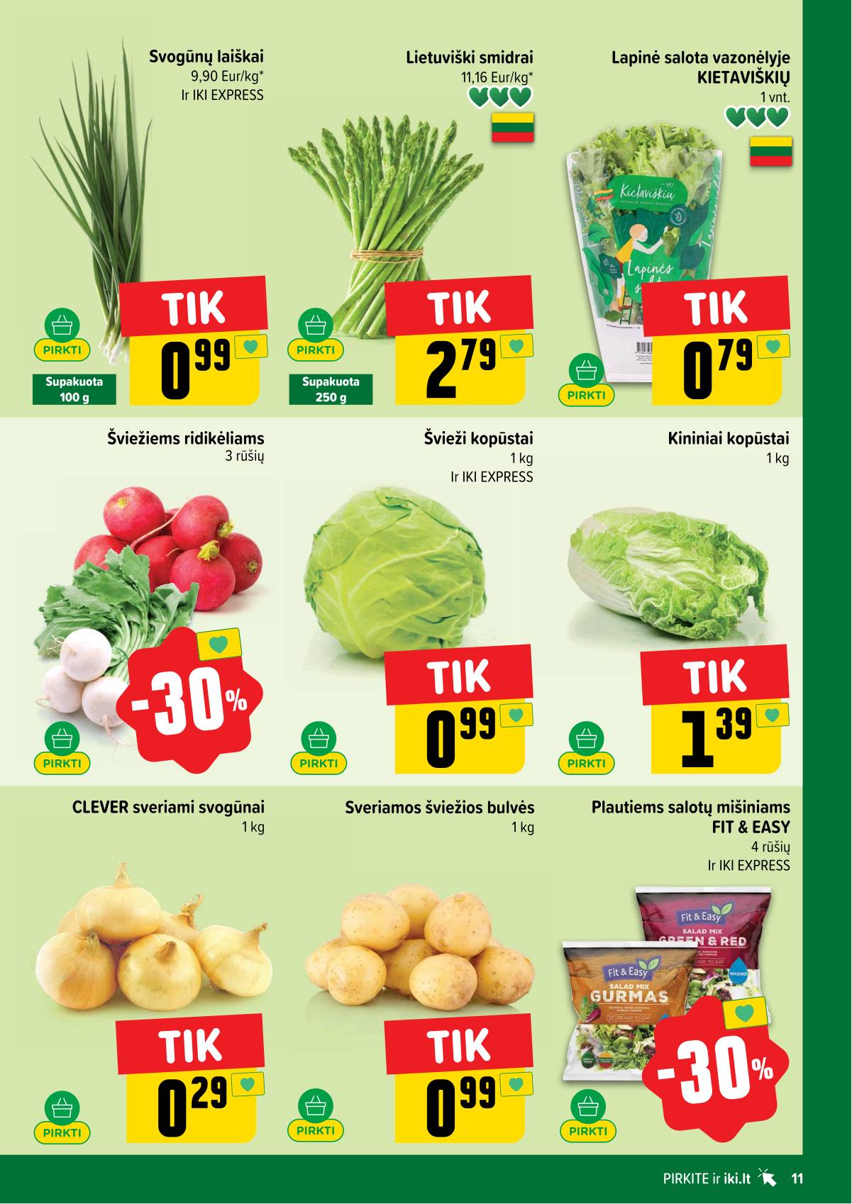 Iki - IKI akcijų leidinys 11 puslapis