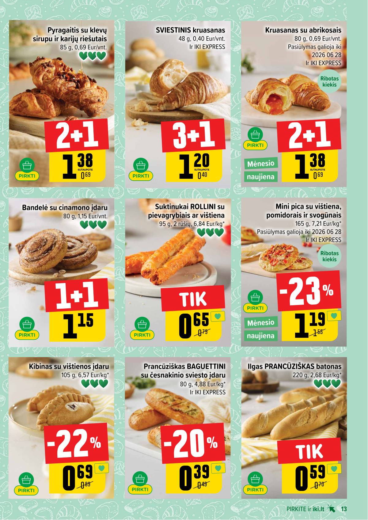 Iki - IKI akcijų leidinys 13 puslapis