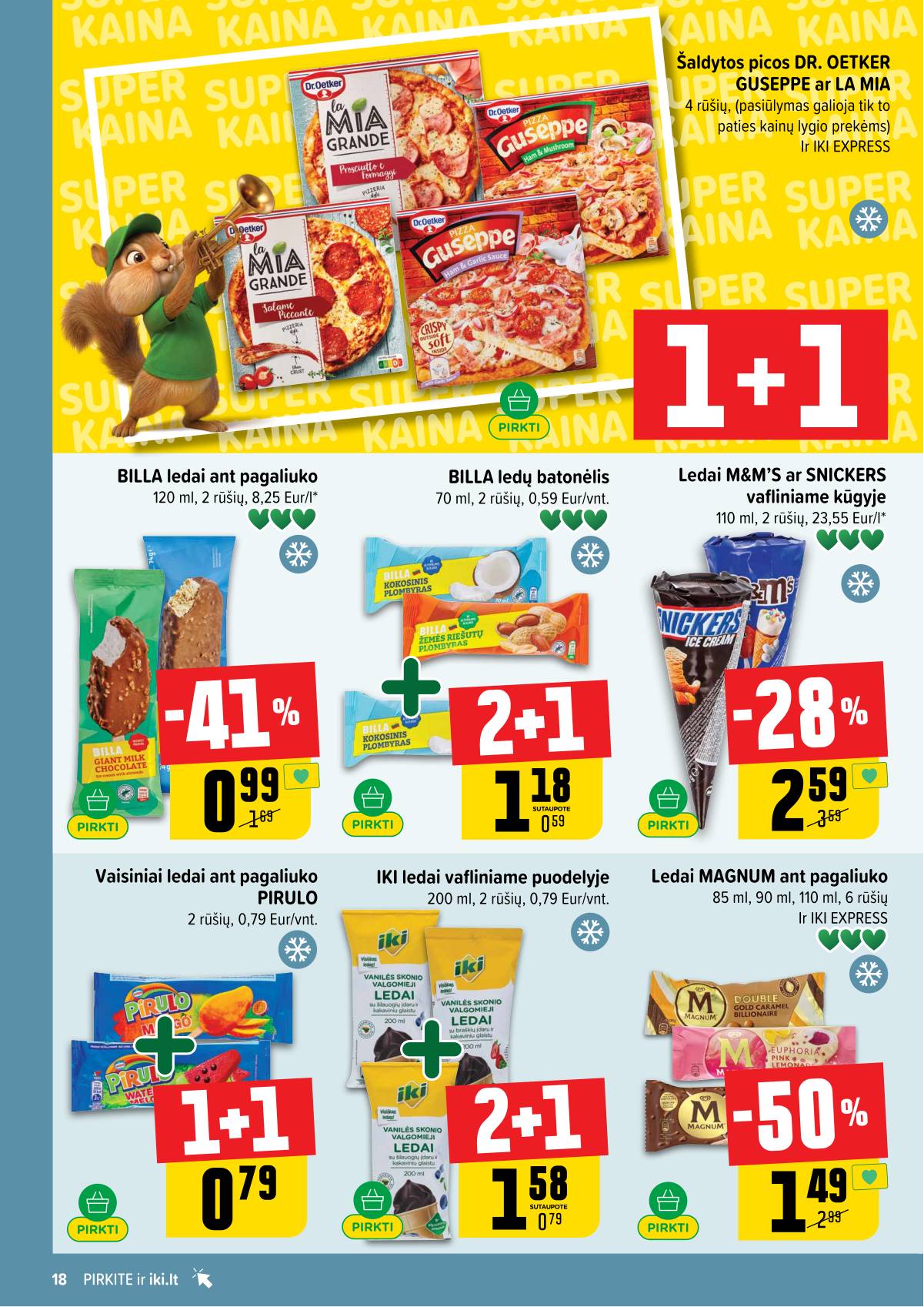 Iki - IKI akcijų leidinys 18 puslapis