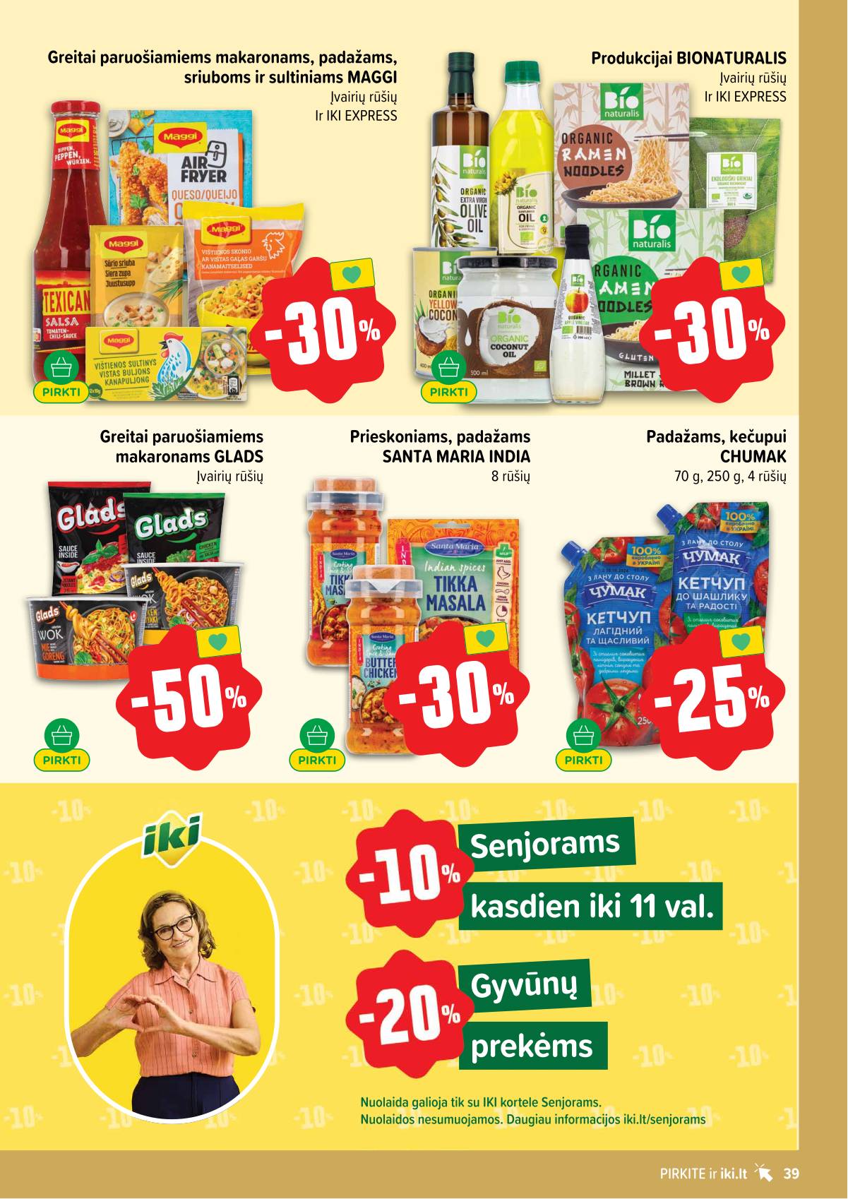 Iki - IKI akcijų leidinys 39 puslapis