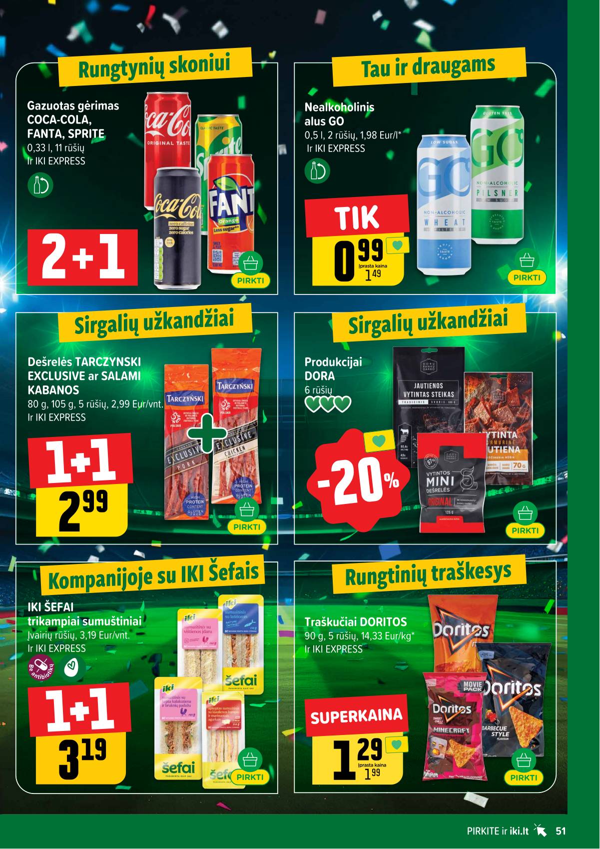 Iki - IKI akcijų leidinys 51 puslapis