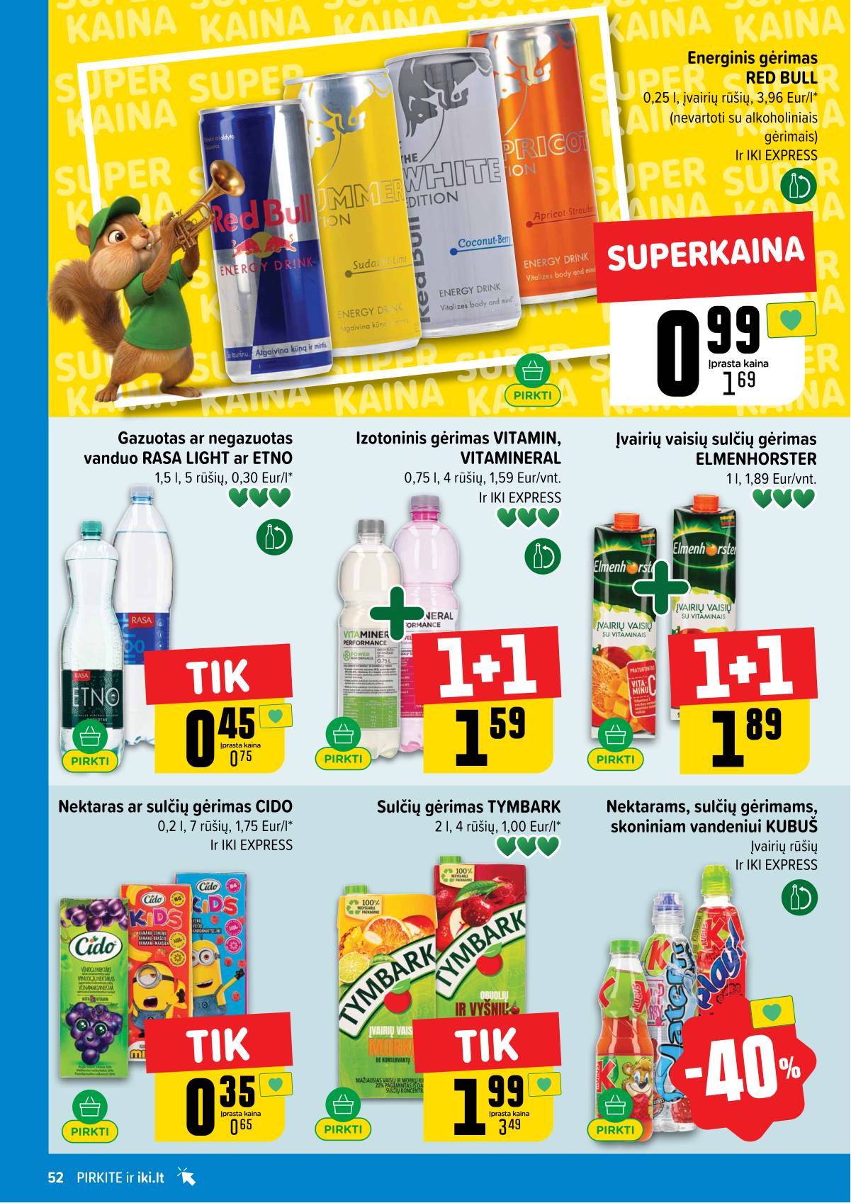 Iki - IKI akcijų leidinys 52 puslapis