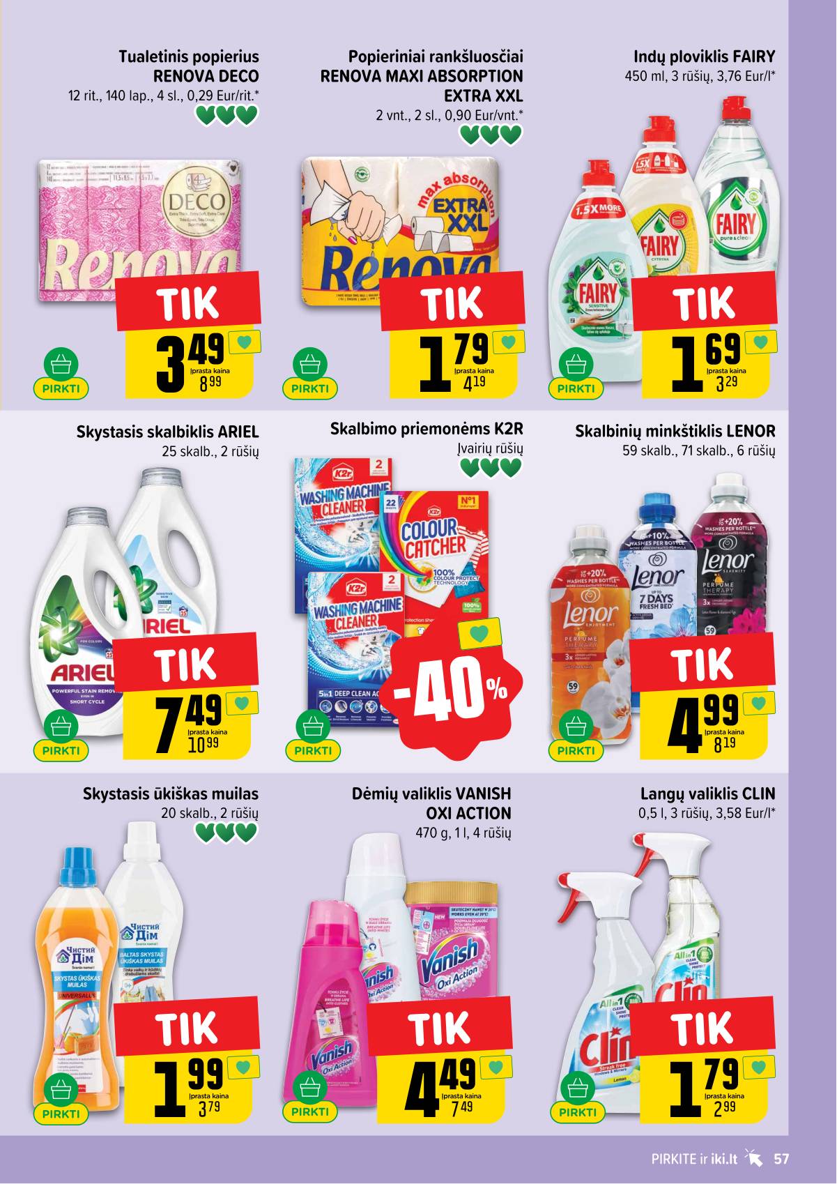 Iki - IKI akcijų leidinys 57 puslapis