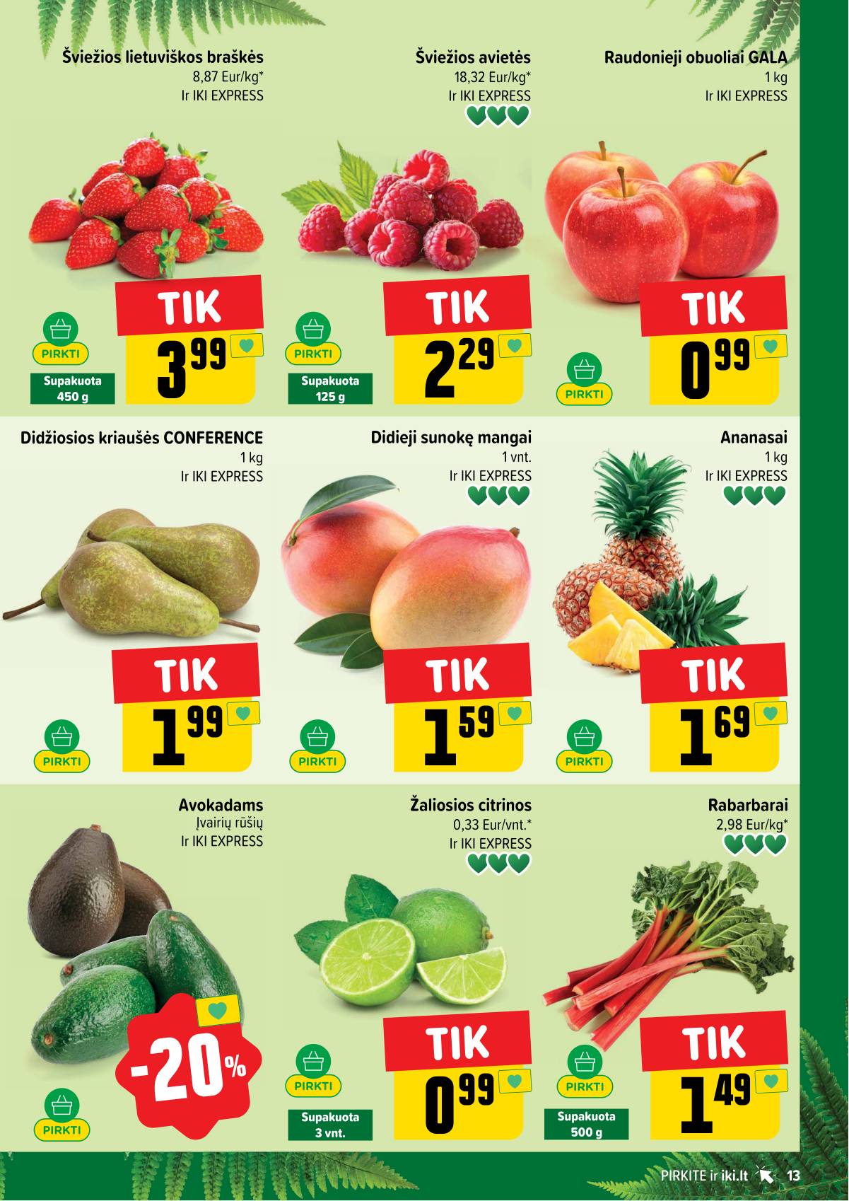 Iki - IKI akcijų leidinys 13 puslapis
