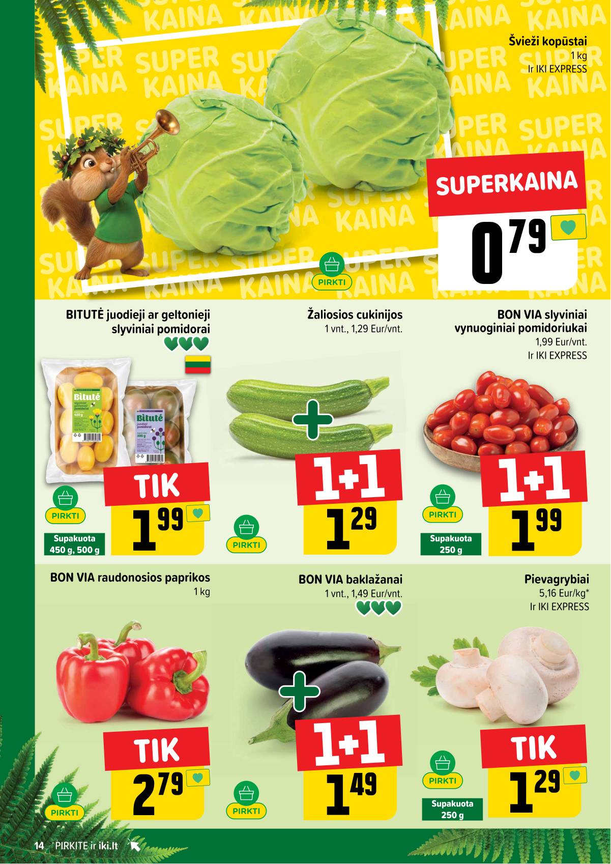 Iki - IKI akcijų leidinys 14 puslapis