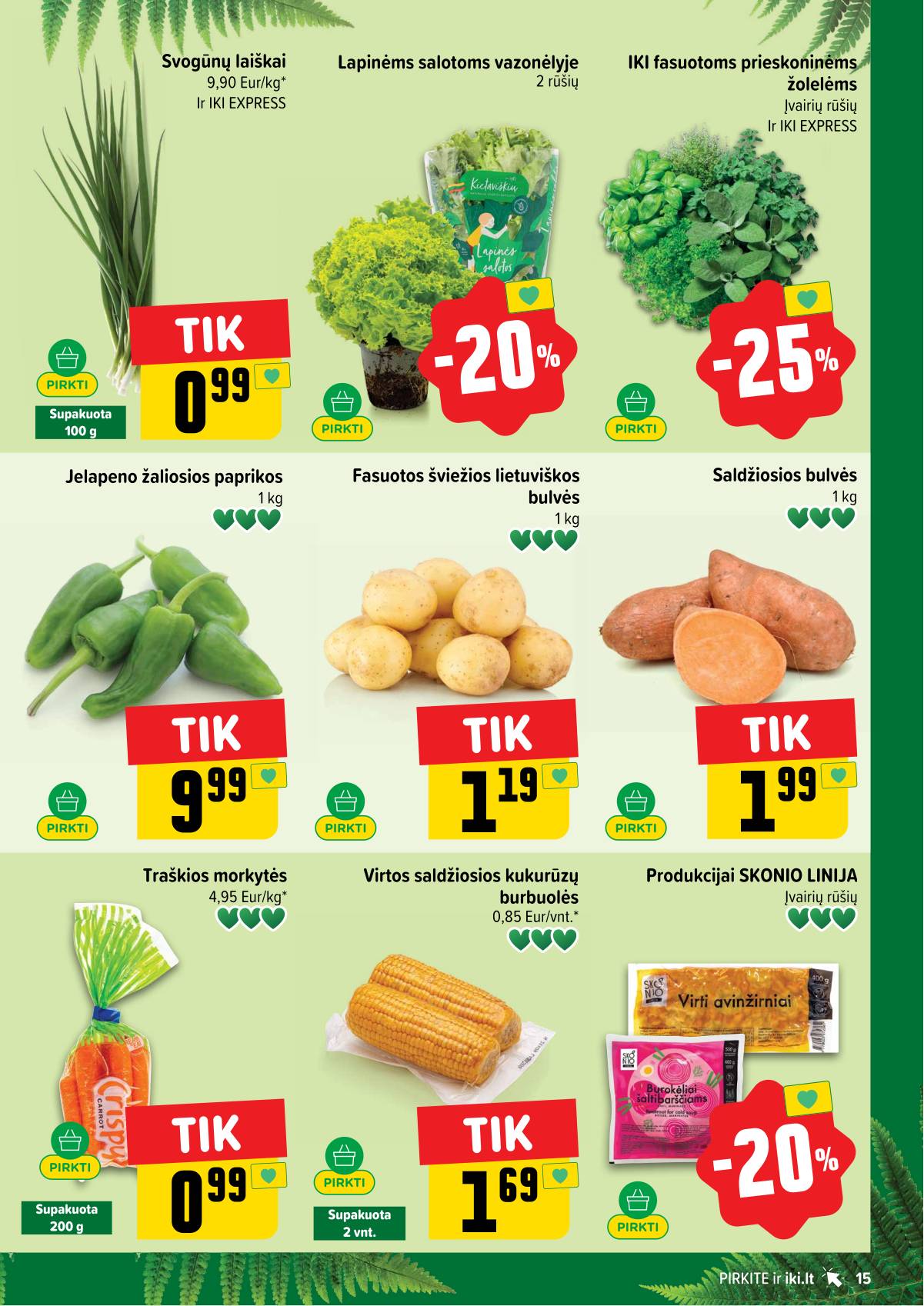 Iki - IKI akcijų leidinys 15 puslapis