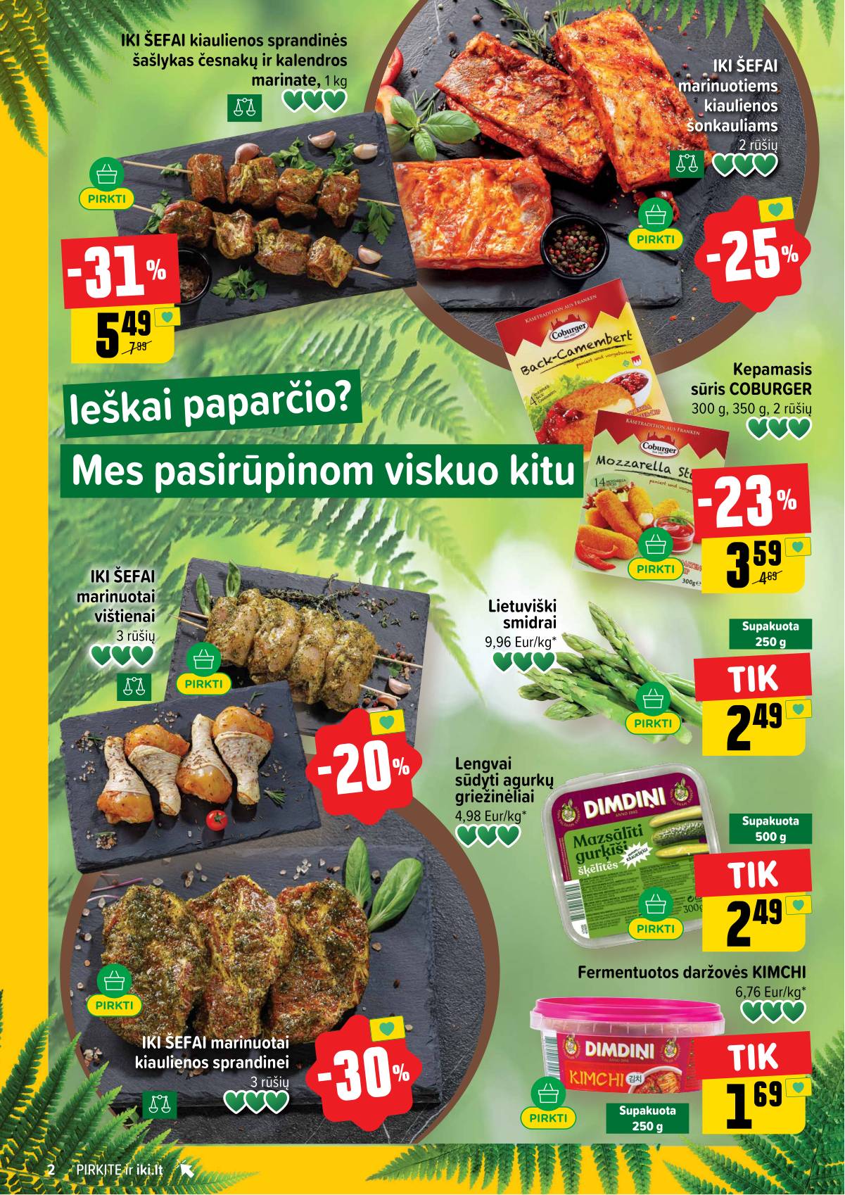 Iki - IKI akcijų leidinys 2 puslapis