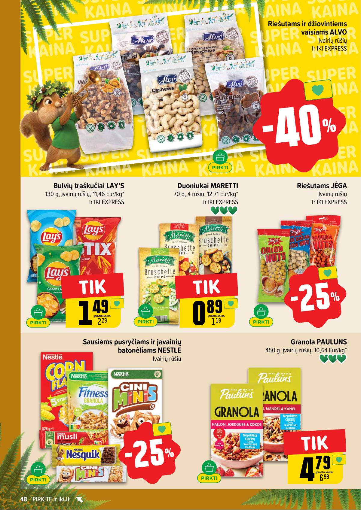 Iki - IKI akcijų leidinys 48 puslapis