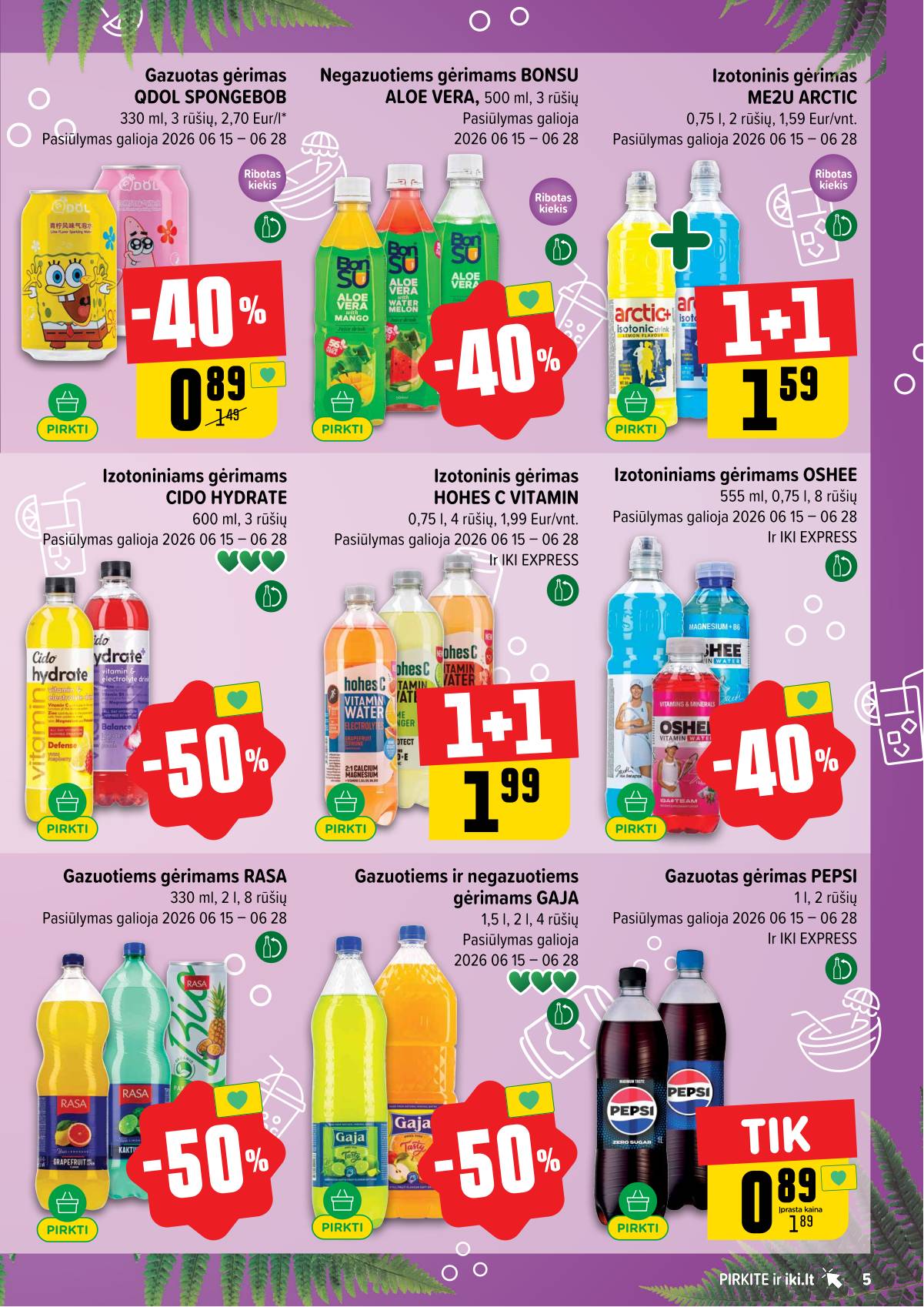 Iki - IKI akcijų leidinys 5 puslapis
