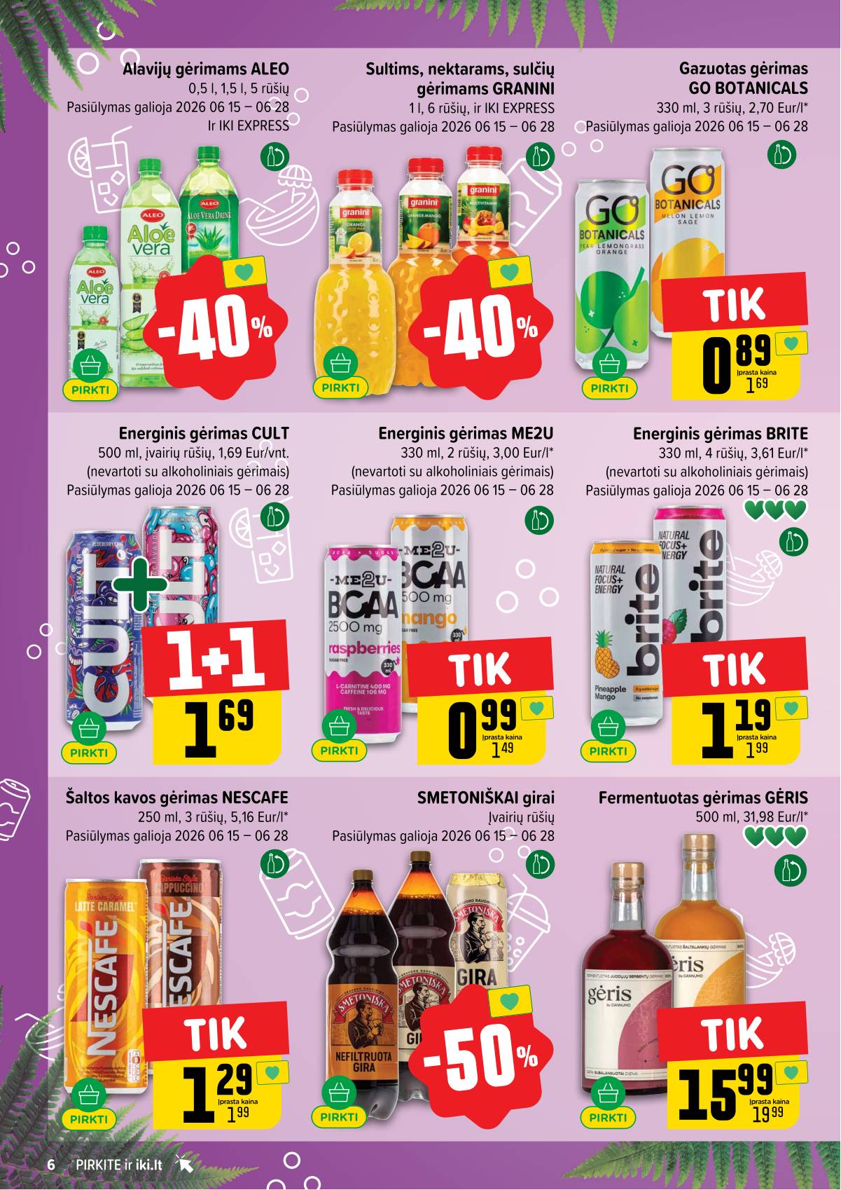Iki - IKI akcijų leidinys 6 puslapis