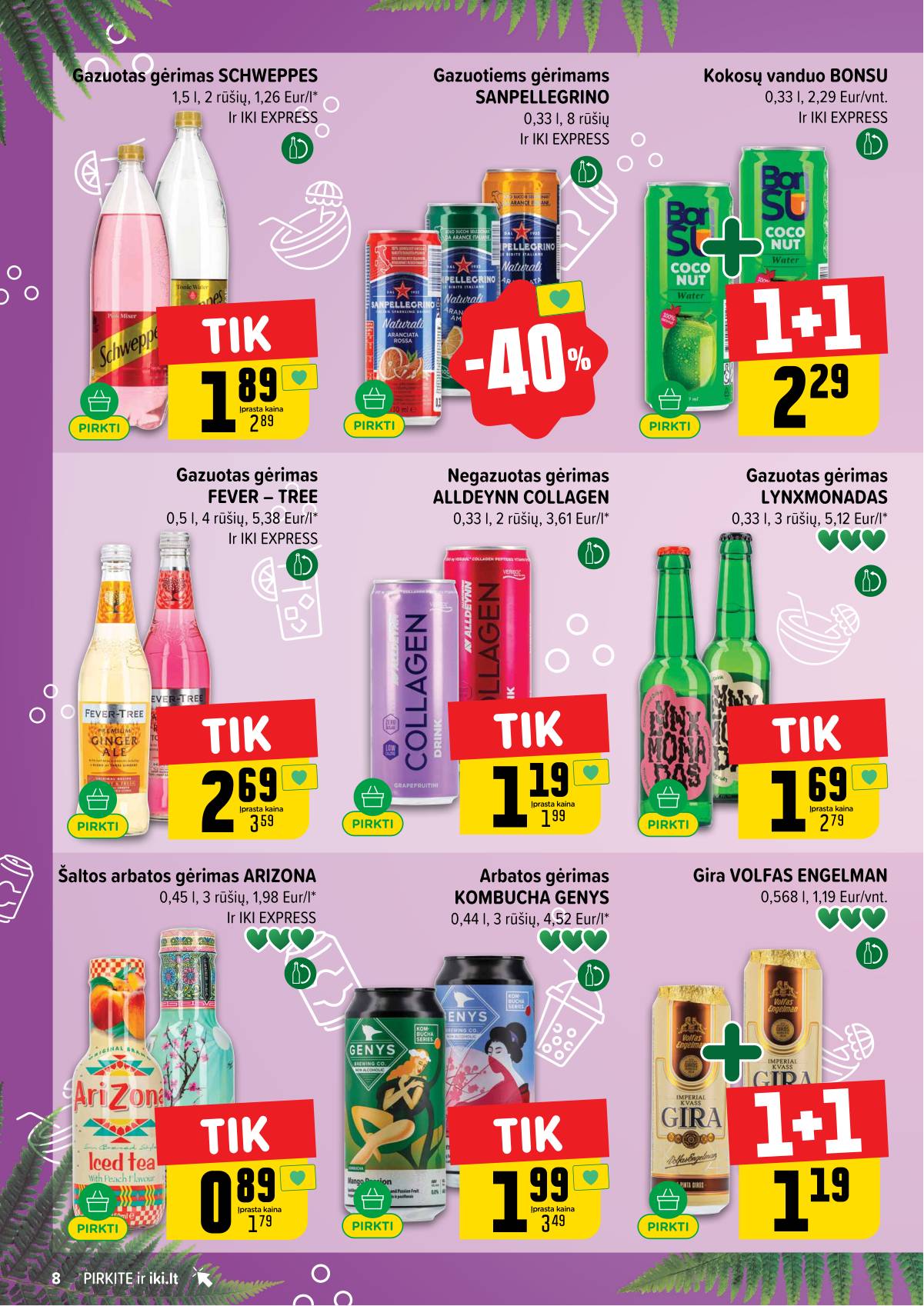 Iki - IKI akcijų leidinys 8 puslapis