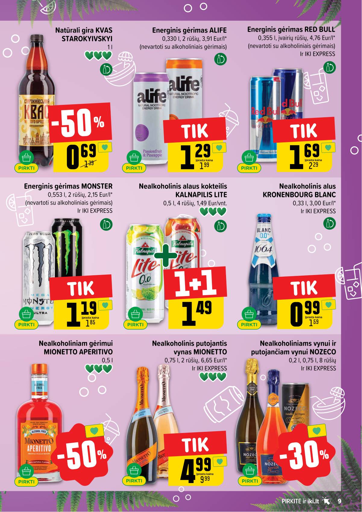 Iki - IKI akcijų leidinys 9 puslapis