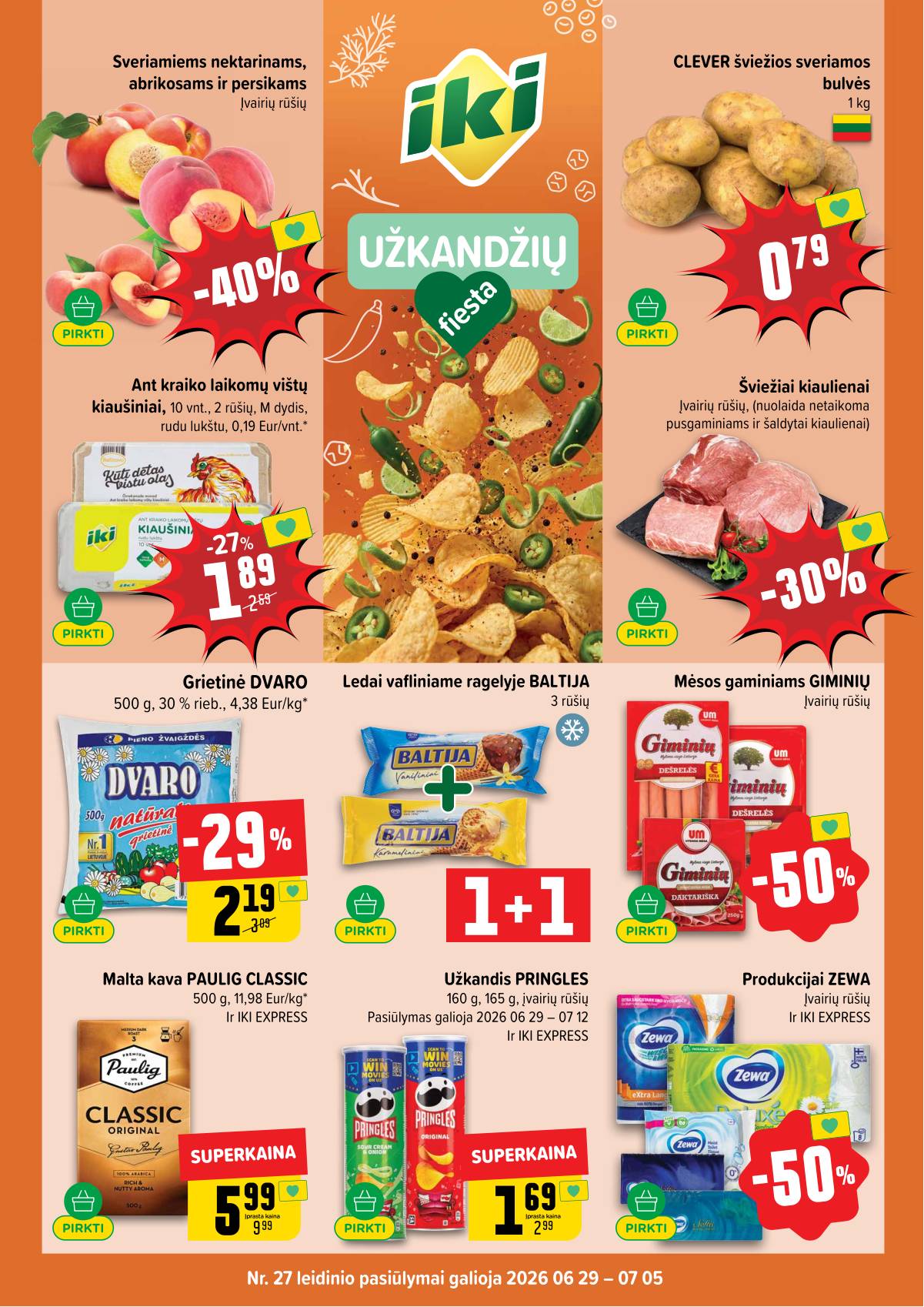 Iki - IKI akcijų leidinys 1 puslapis