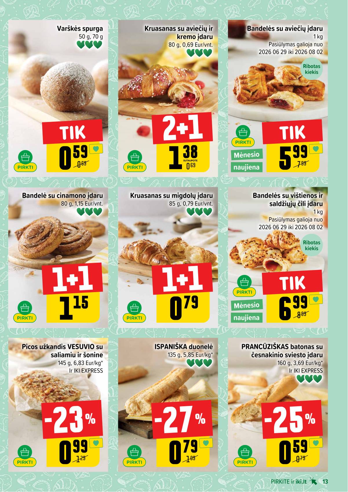 Iki - IKI akcijų leidinys 13 puslapis