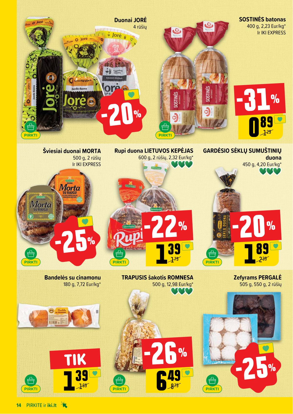 Iki - IKI akcijų leidinys 14 puslapis