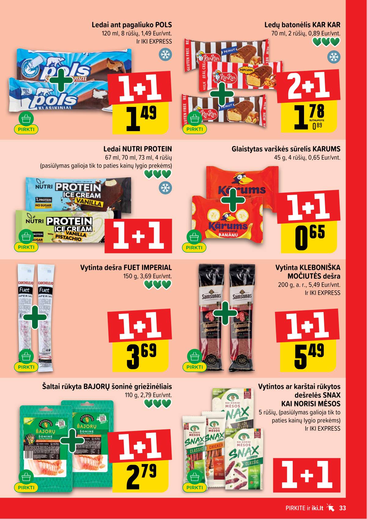 Iki - IKI akcijų leidinys 33 puslapis