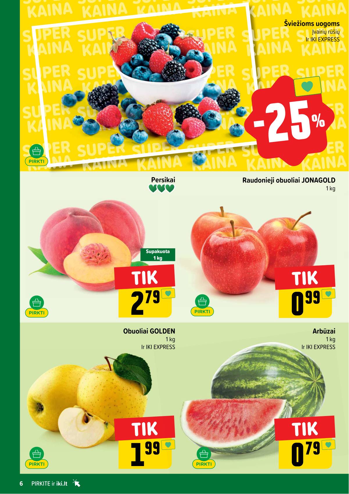 Iki - IKI akcijų leidinys 6 puslapis