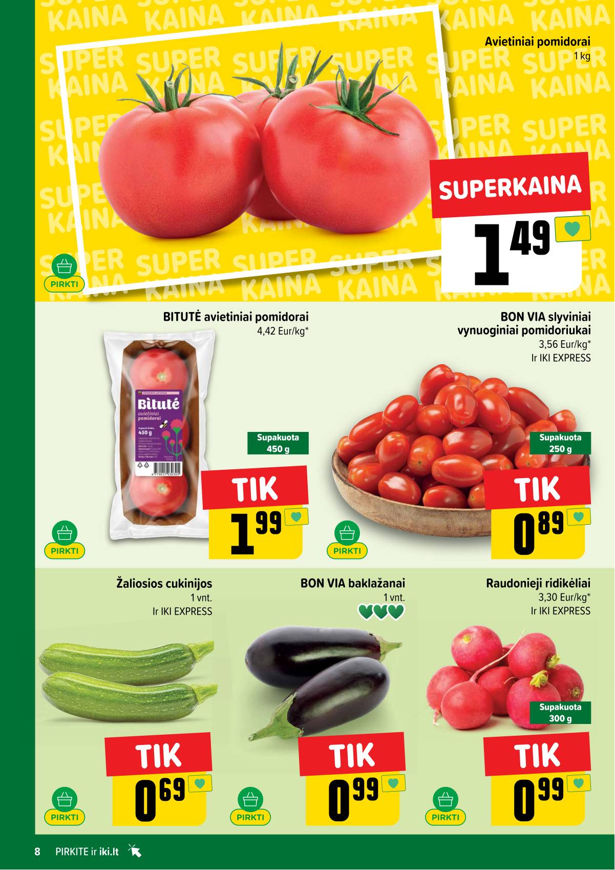 Iki - IKI akcijų leidinys 8 puslapis