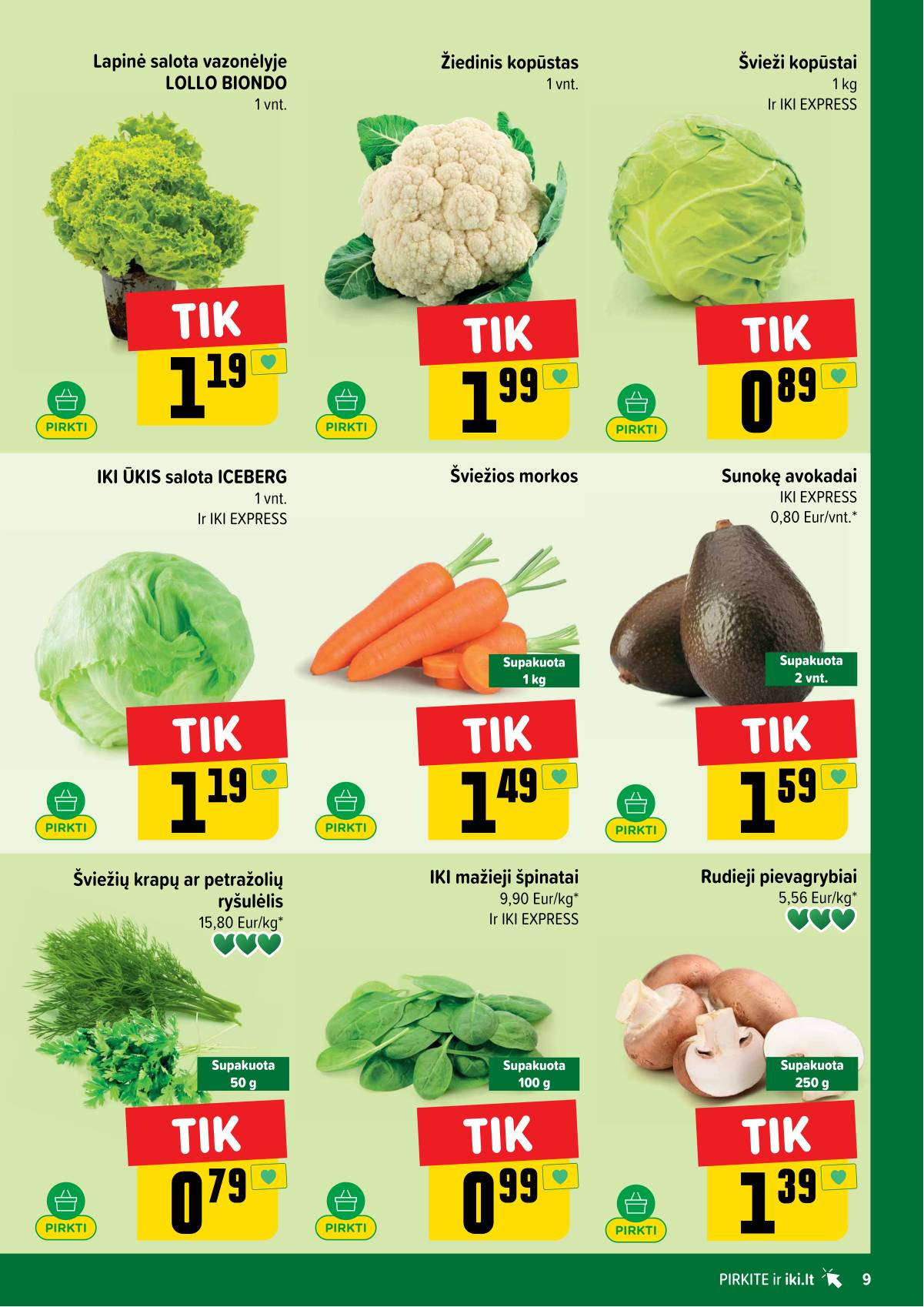 Iki - IKI akcijų leidinys 9 puslapis