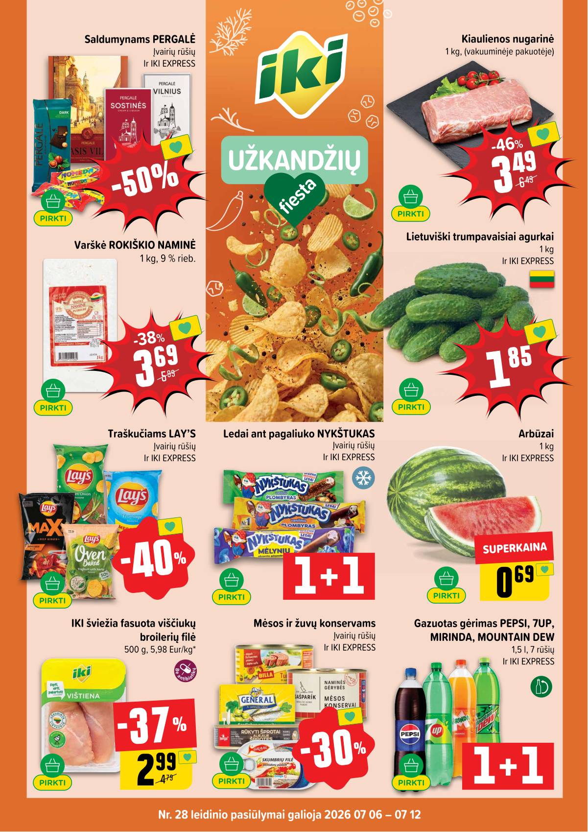 Iki - IKI akcijų leidinys 1 puslapis