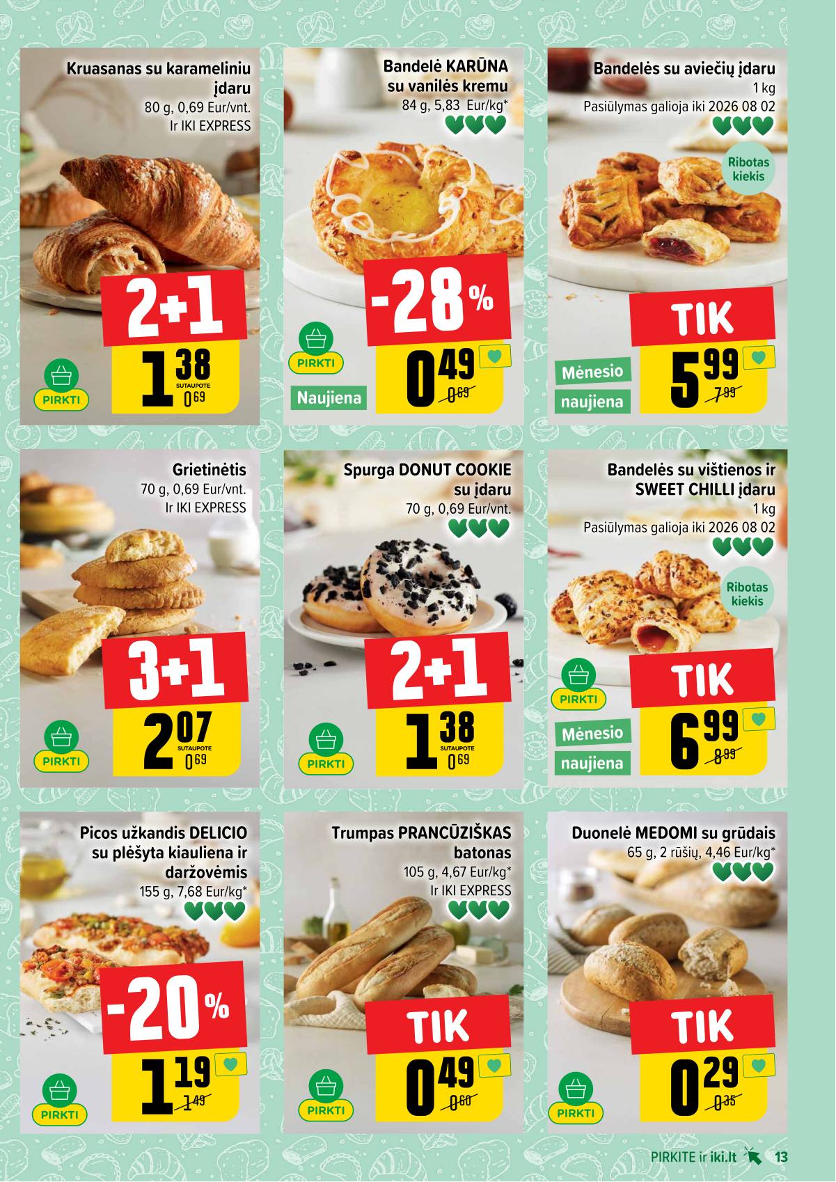 Iki - IKI akcijų leidinys 13 puslapis