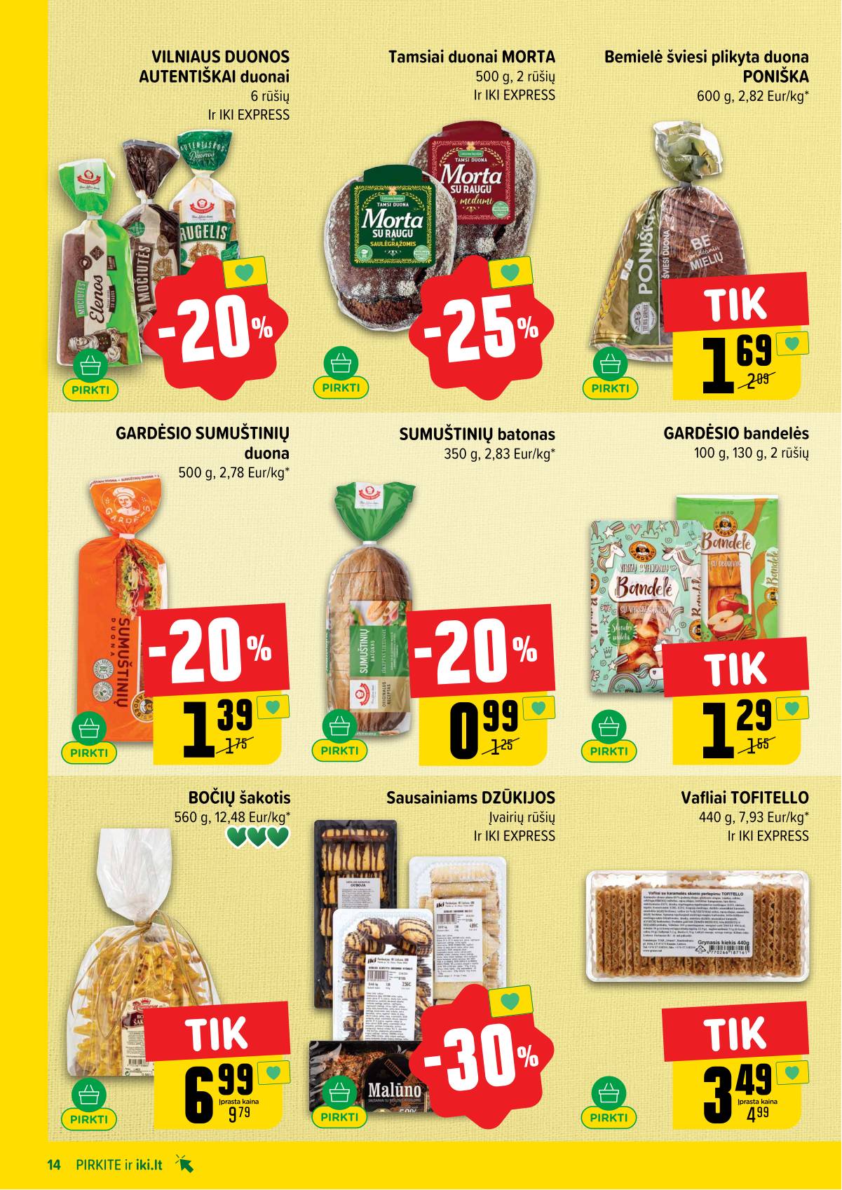 Iki - IKI akcijų leidinys 14 puslapis