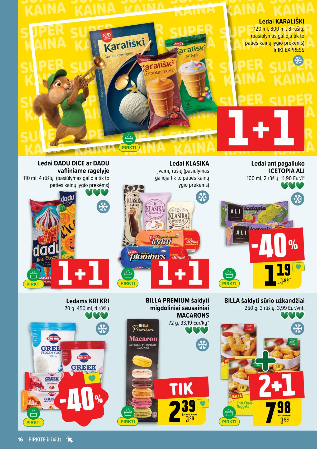 Iki - IKI akcijų leidinys 16 puslapis