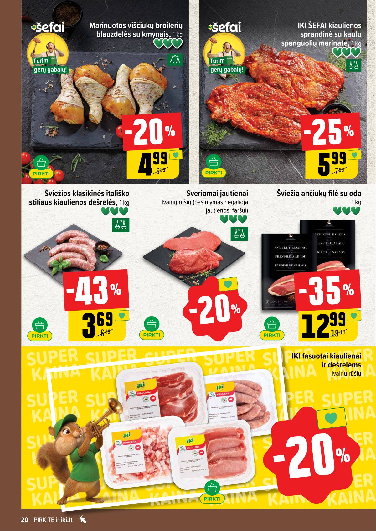 Iki - IKI akcijų leidinys 20 puslapis