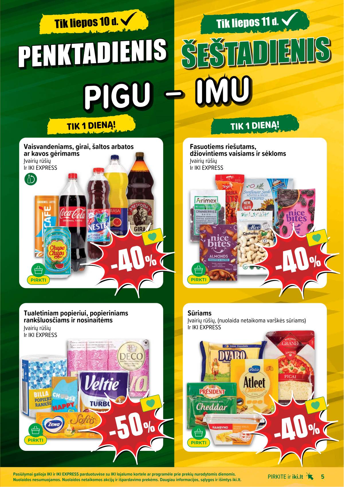 Iki - IKI akcijų leidinys 5 puslapis