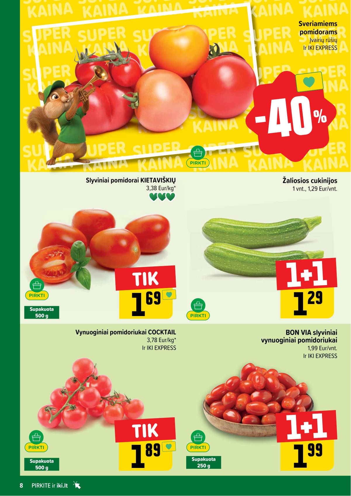 Iki - IKI akcijų leidinys 8 puslapis