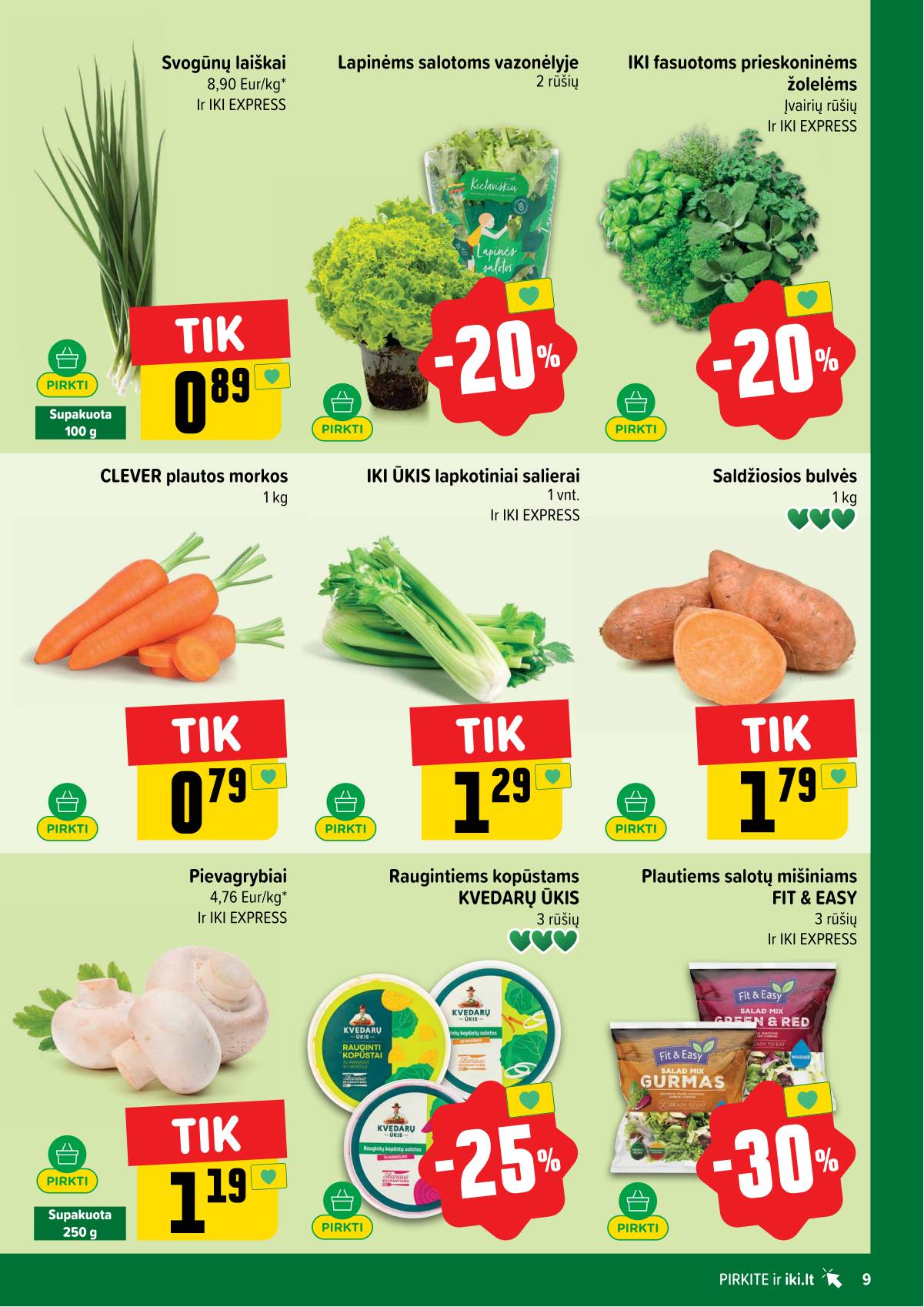 Iki - IKI akcijų leidinys 9 puslapis