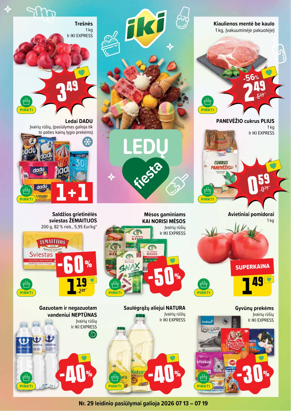 Iki - IKI akcijų leidinys 1 puslapis