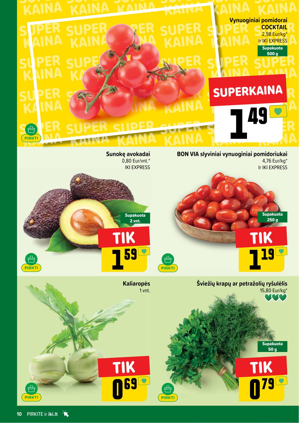 Iki - IKI akcijų leidinys 10 puslapis