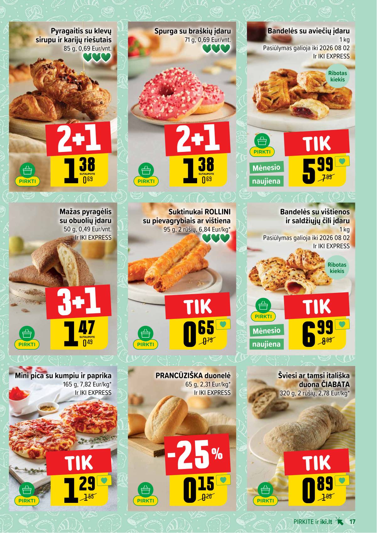 Iki - IKI akcijų leidinys 17 puslapis