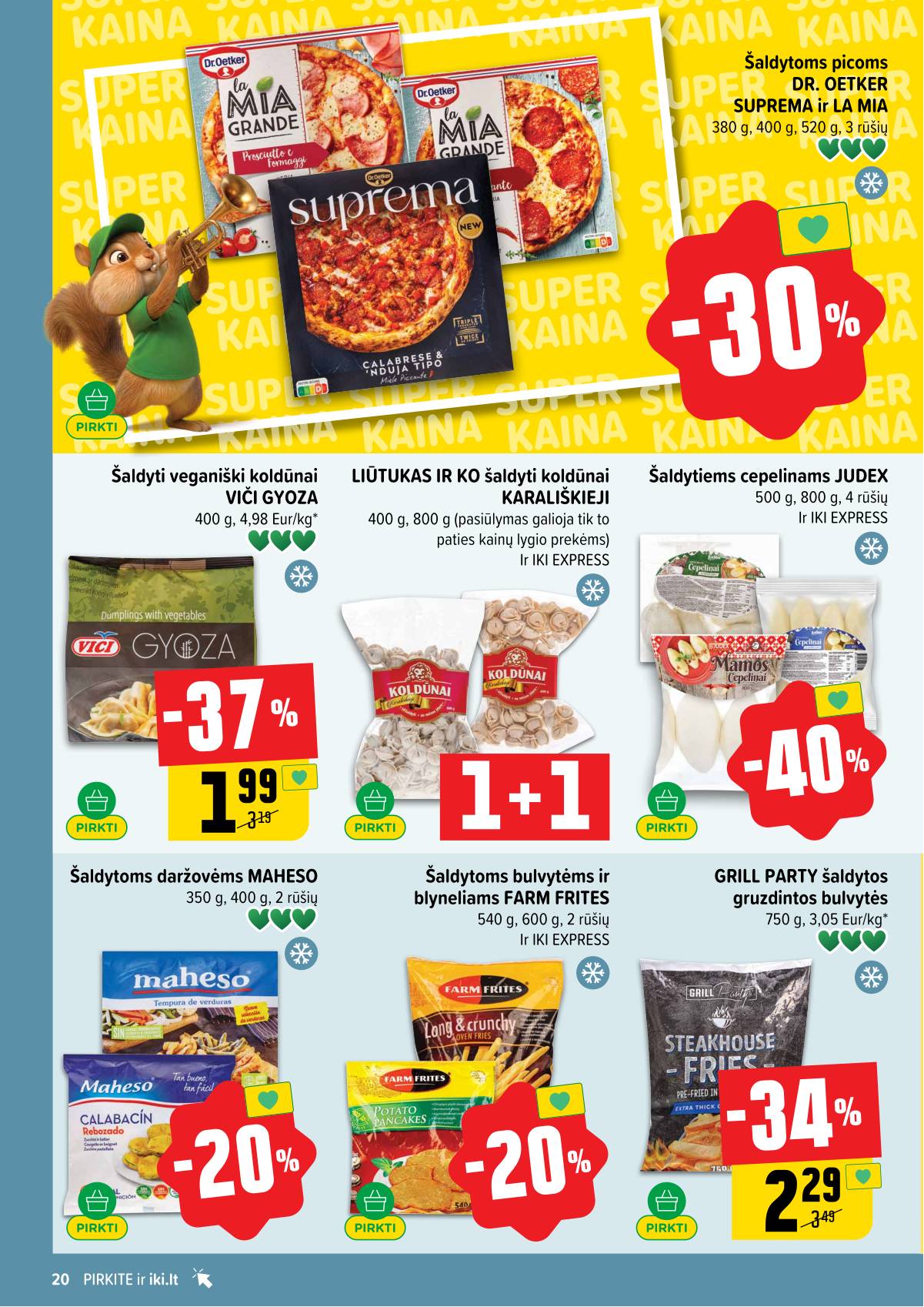 Iki - IKI akcijų leidinys 20 puslapis