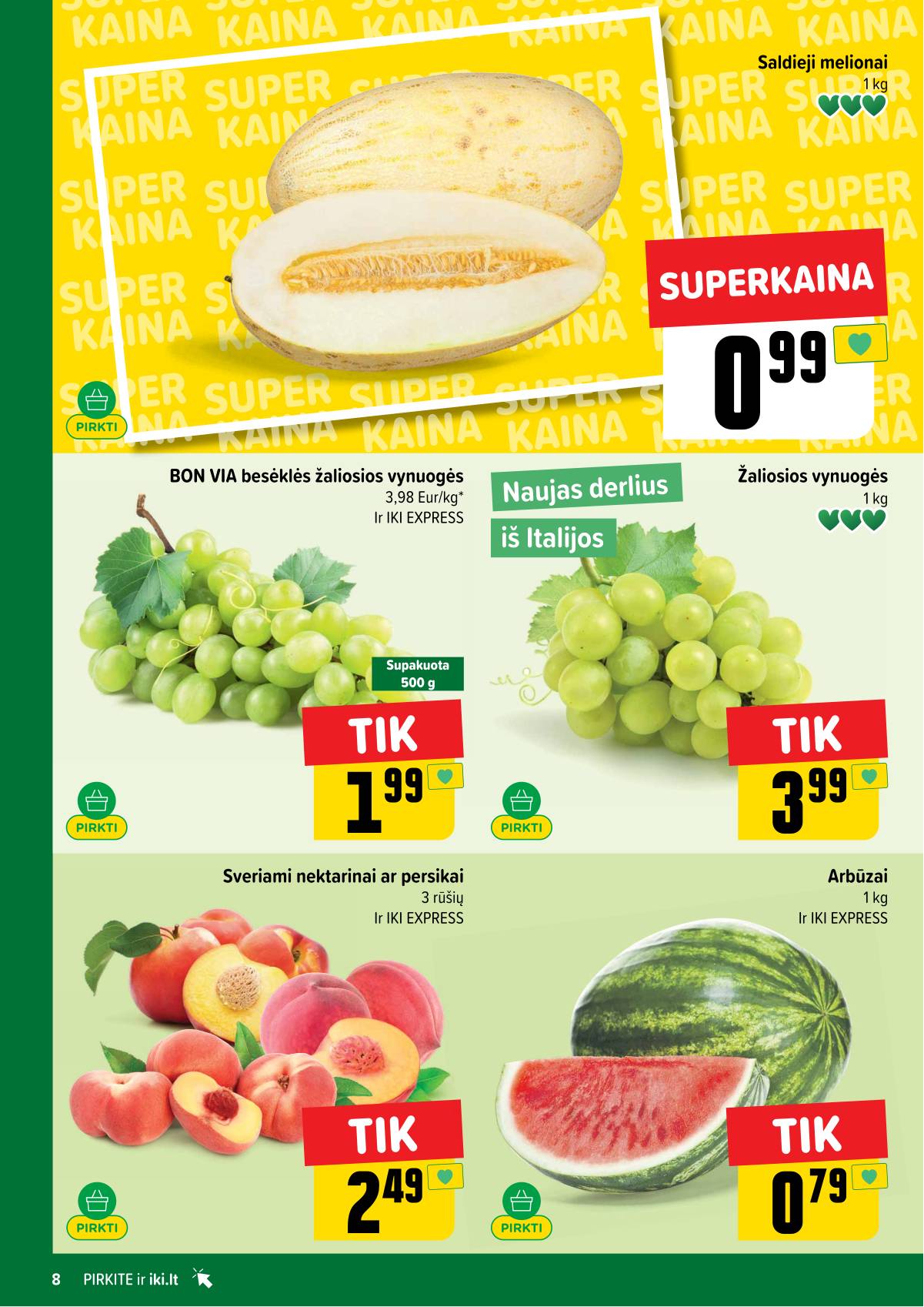 Iki - IKI akcijų leidinys 8 puslapis