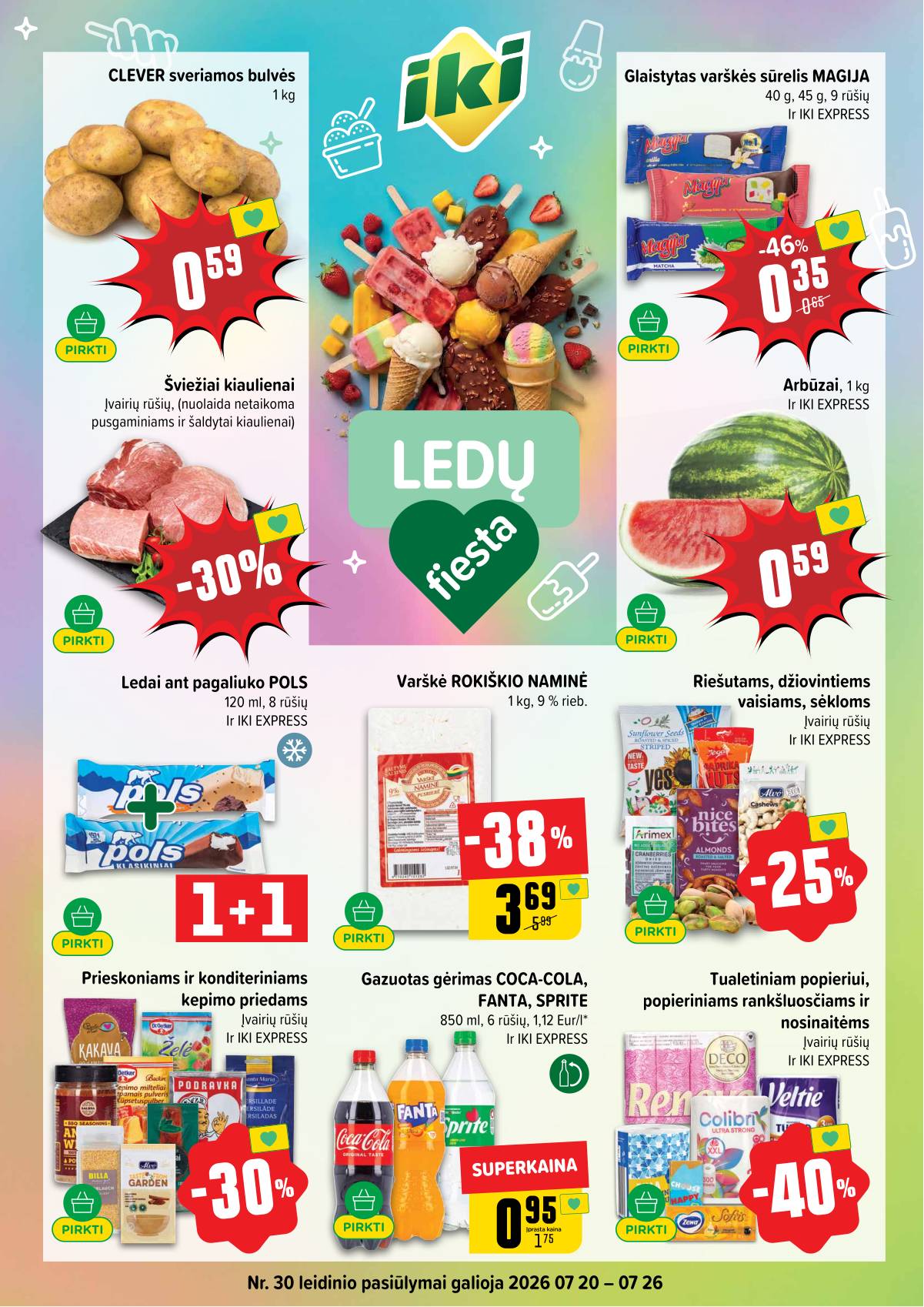 Iki - IKI akcijų leidinys 1 puslapis
