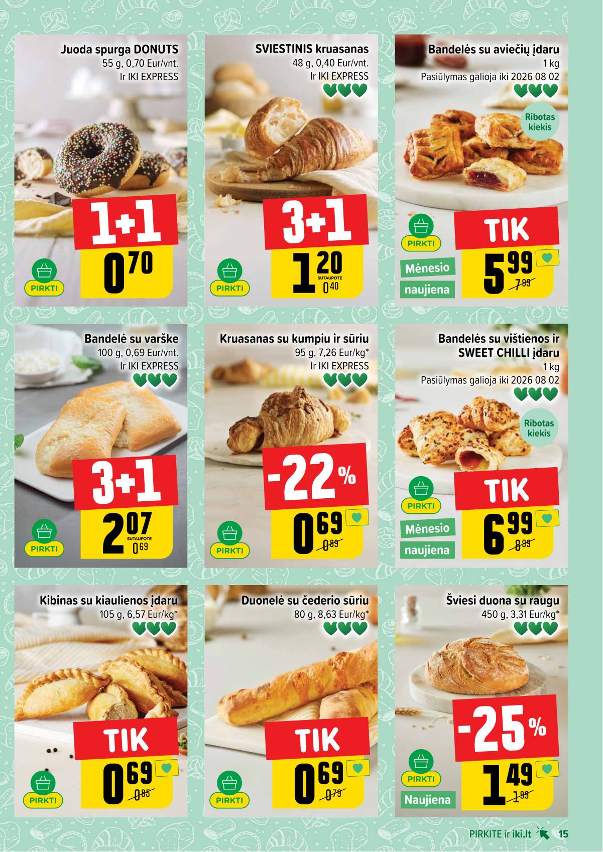 Iki - IKI akcijų leidinys 15 puslapis