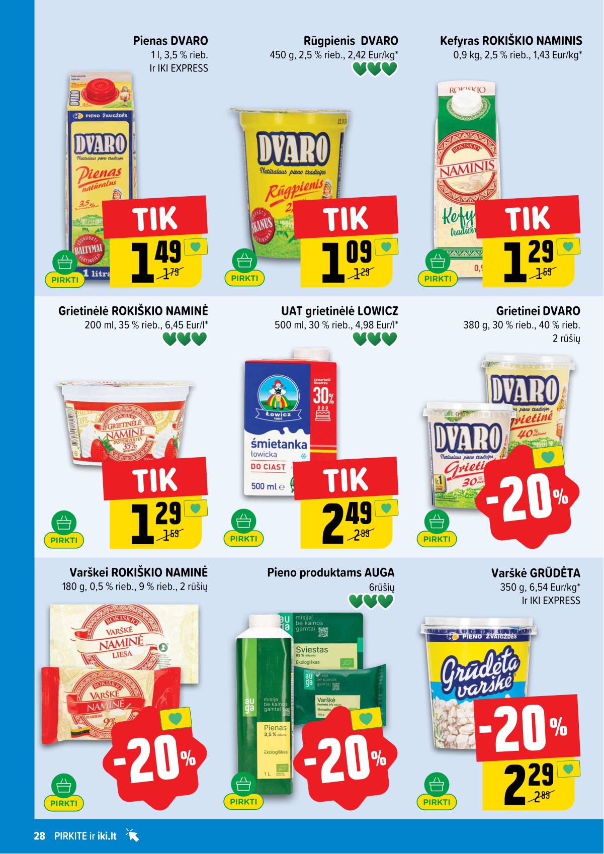 Iki - IKI akcijų leidinys 28 puslapis