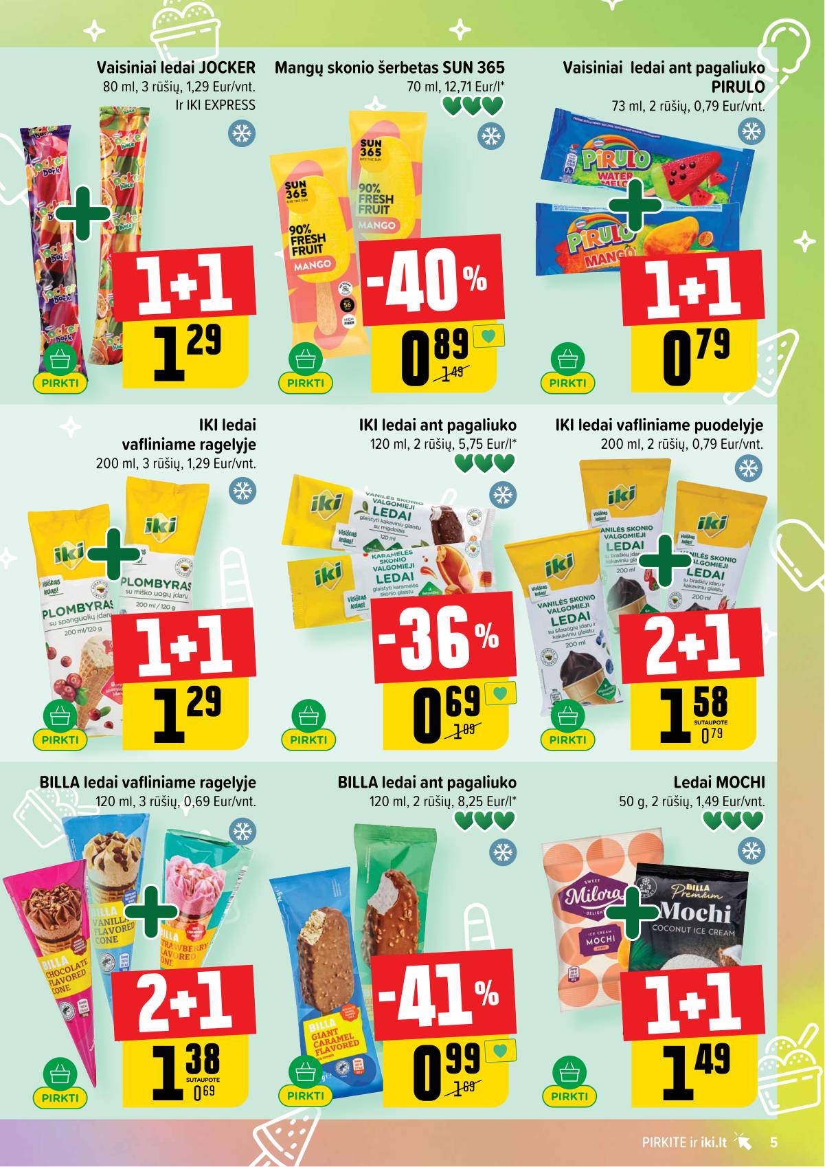 Iki - IKI akcijų leidinys 5 puslapis