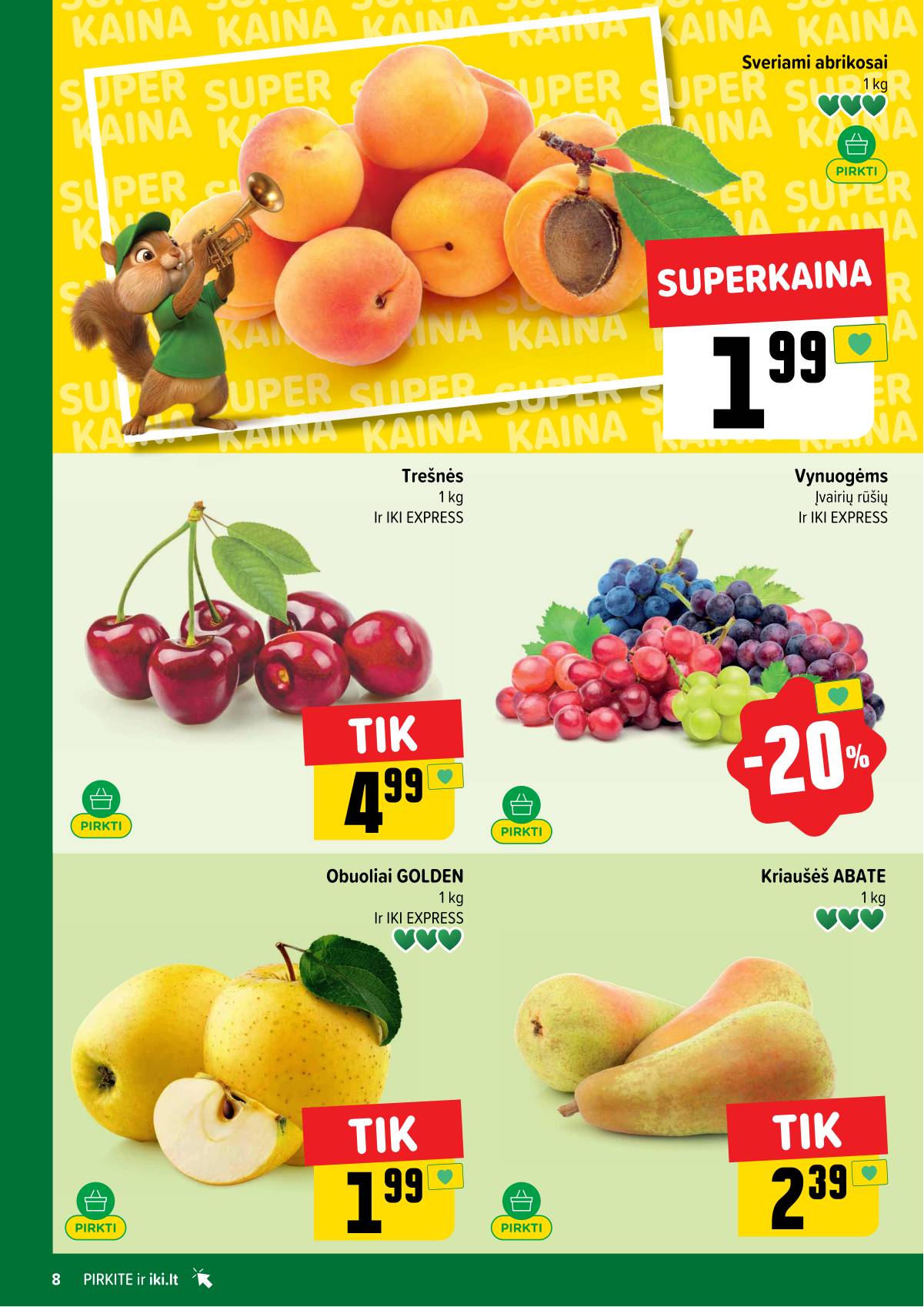 Iki - IKI akcijų leidinys 8 puslapis