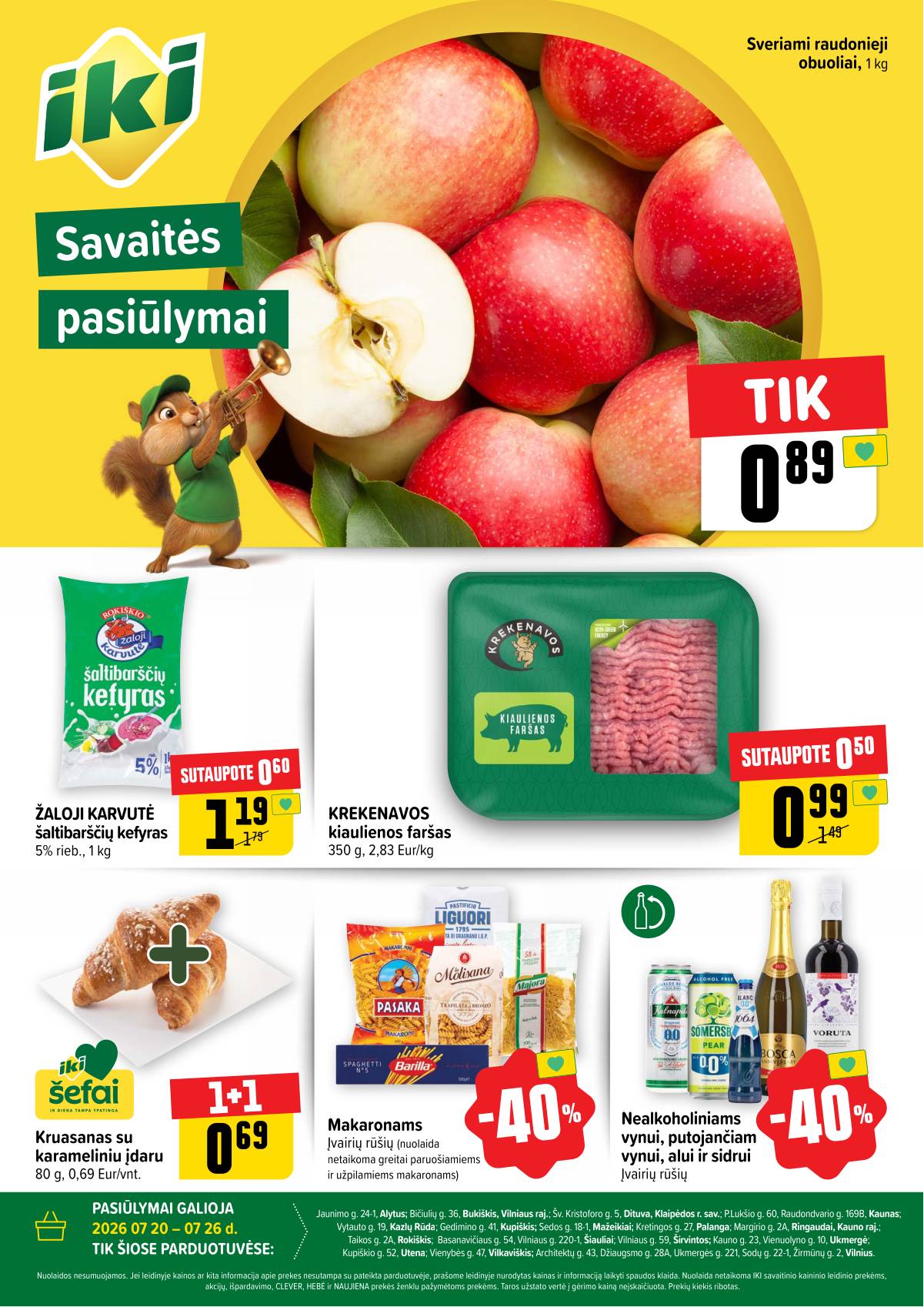 Iki - Specialūs pasiūlymai IKI parduotuvės klientams 1 puslapis