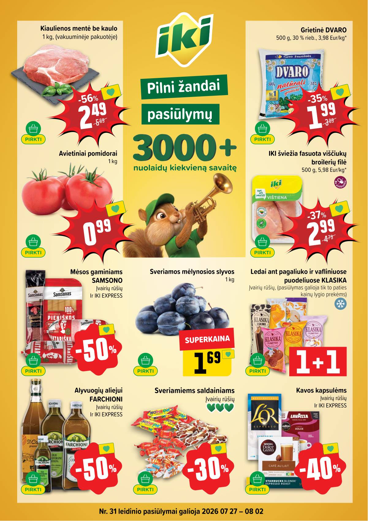 Iki - IKI akcijų leidinys 1 puslapis