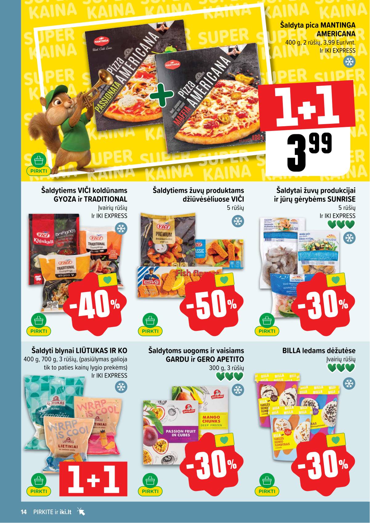 Iki - IKI akcijų leidinys 14 puslapis