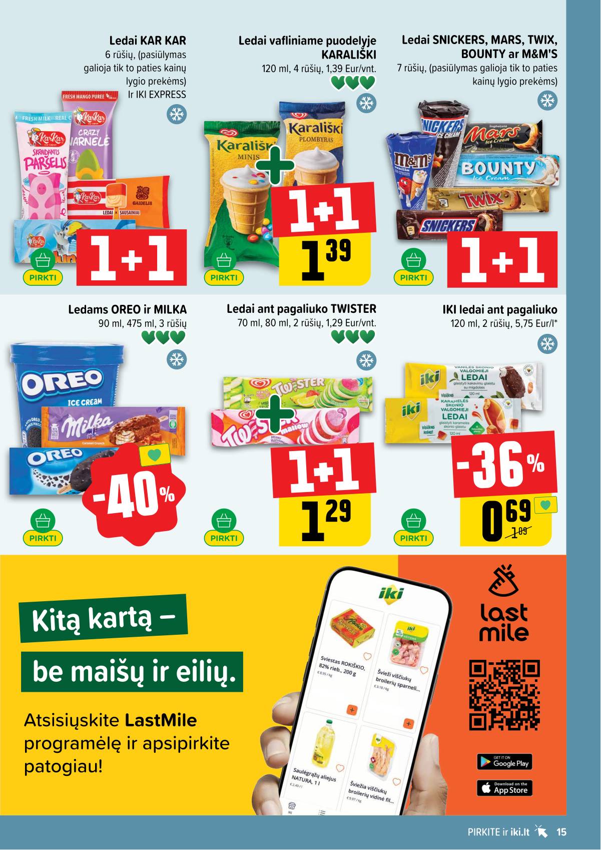 Iki - IKI akcijų leidinys 15 puslapis