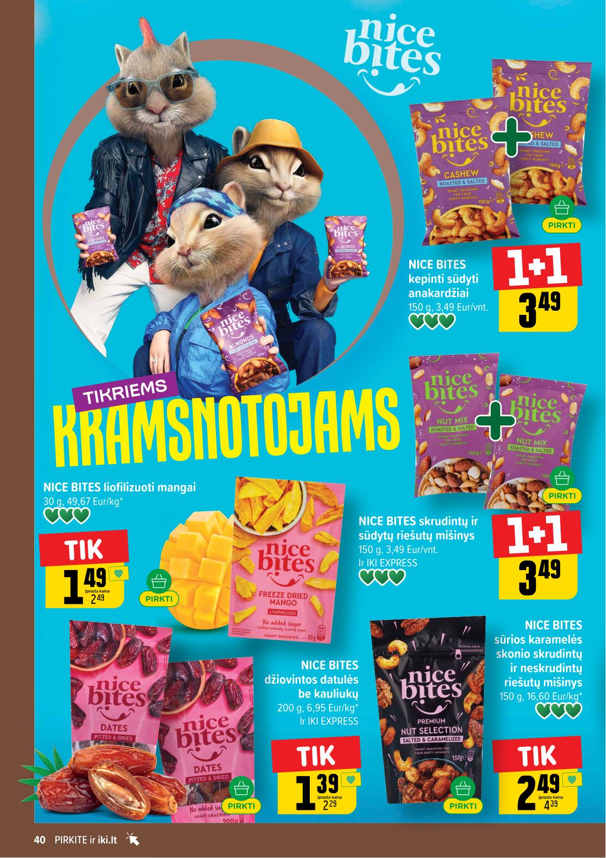 Iki - IKI akcijų leidinys 40 puslapis